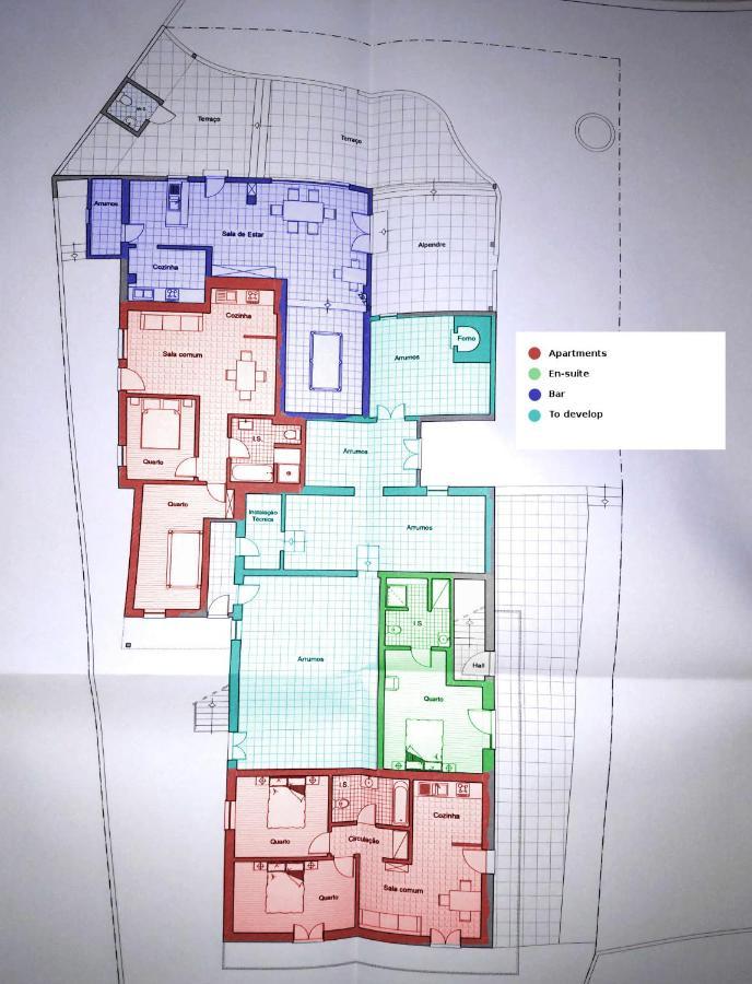 Apartament A Casa Amarela Pinheiro de Coja Zewnętrze zdjęcie